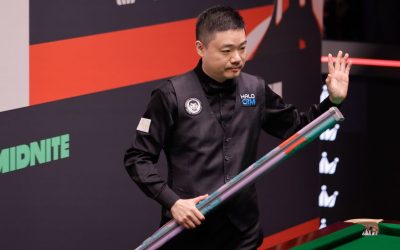Ding Sets Up Huge Zhao Clash