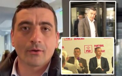 Simion, la „PSD”? Liderul AUR, la reuniunea pentru Bolojan