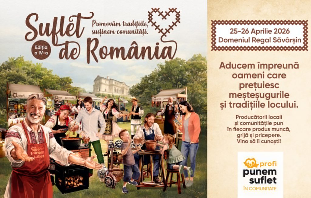 Marea sărbătoare Suflet de România, la Săvârșin: Spectacol pe Domeniul Regal!