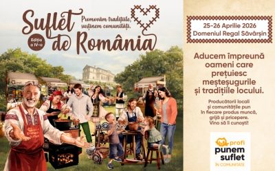 Marea sărbătoare Suflet de România, la Săvârșin: Spectacol pe Domeniul Regal!