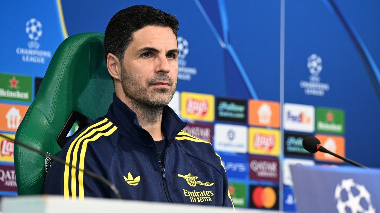 Mikel Arteta a ajuns la Lisabona pentru meciul de sferturi din Liga Campionilor între Arsenal și Sporting CP, exprimându-și încrezerea în echipa sa după înfrângerea recentă și evidențiind importanța meciului de marți