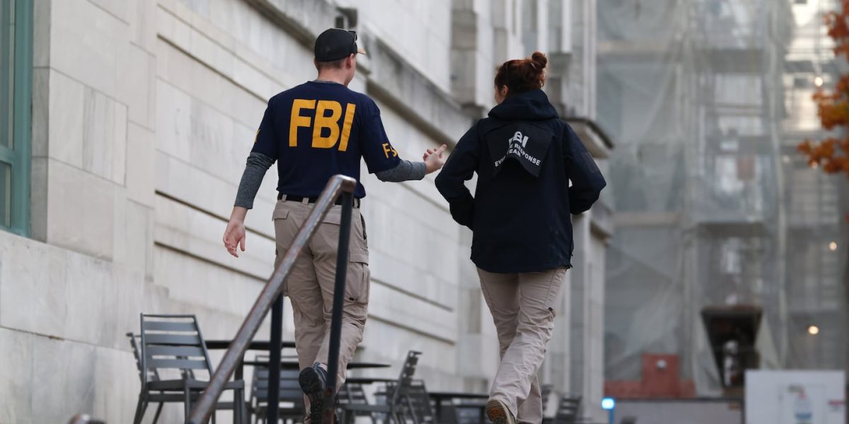 FBI agents on assignment in Massachusetts.