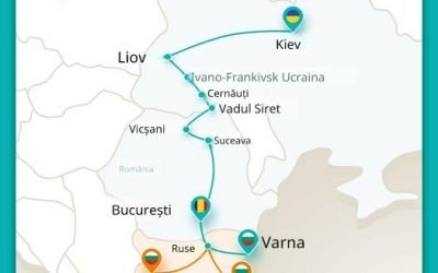 Tren Ucraina-Bulgaria, cu oprire la București: 30 de ore de călătorie din vară