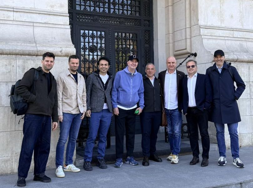 Dragoș Petrescu (City Grill) și Radu Savopol (5 to go), audiență la Ciucu pentru terase!