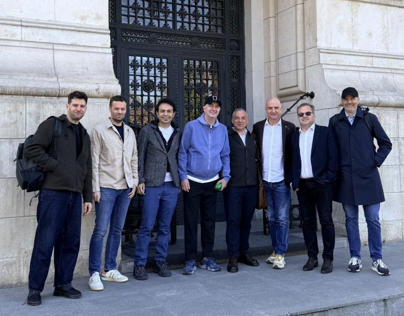 Dragoș Petrescu (City Grill) și Radu Savopol (5 to go), audiență la Ciucu pentru terase!