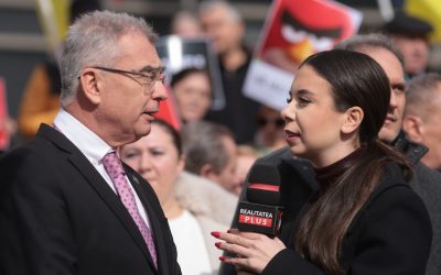 Numărul 2 din AUR, război deschis cu Realitatea Plus. Contre cu Anca Alexandrescu
