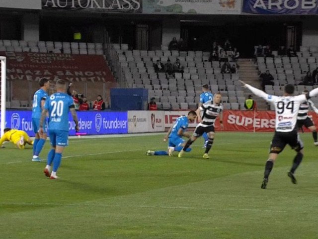 U Cluj – Craiova 1-0: Stanojev, GOL! Oltenii, în 10, pe Digi Sport 1