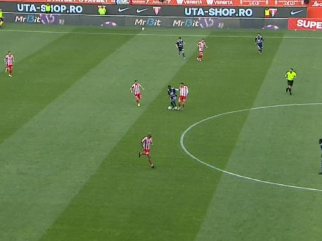 UTA și Botoșani, remiză spectaculoasă: Mailat, gol din penalty!