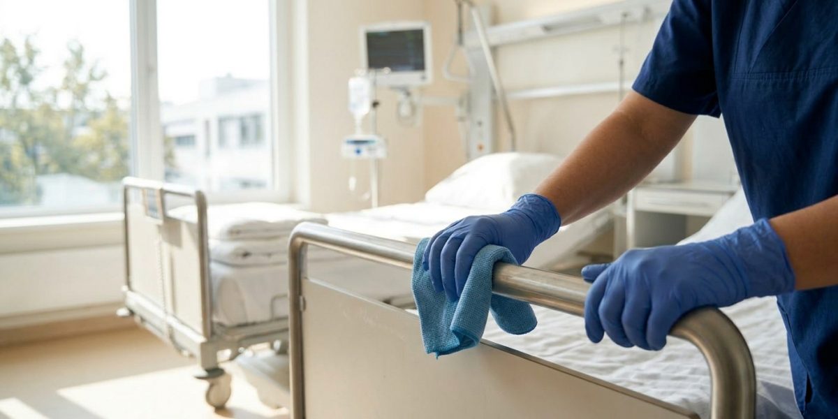 Patru condiții esențiale pentru ca dezinfecția într-un spital să fie eficientă