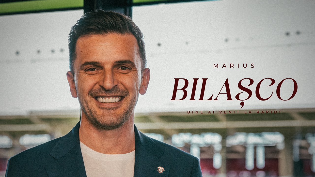 Marius Bilașco revine la Rapid București după o pauză de 13 ani, de această dată în calitate de conducător