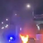 O maşină de poliţie a luat foc în trafic. Sindicaliștii acuză că mentenanța e superficială și problemele sunt ignorate. Reacția IGPR