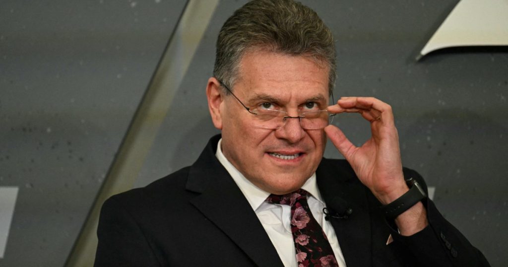 Sefcovic, apel la UE: Nu supraîncărcați acordul cu SUA!