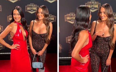 Nikki Bella on WrestleMania Red Carpet in Walking Boot As Rumors Fly About Big Return