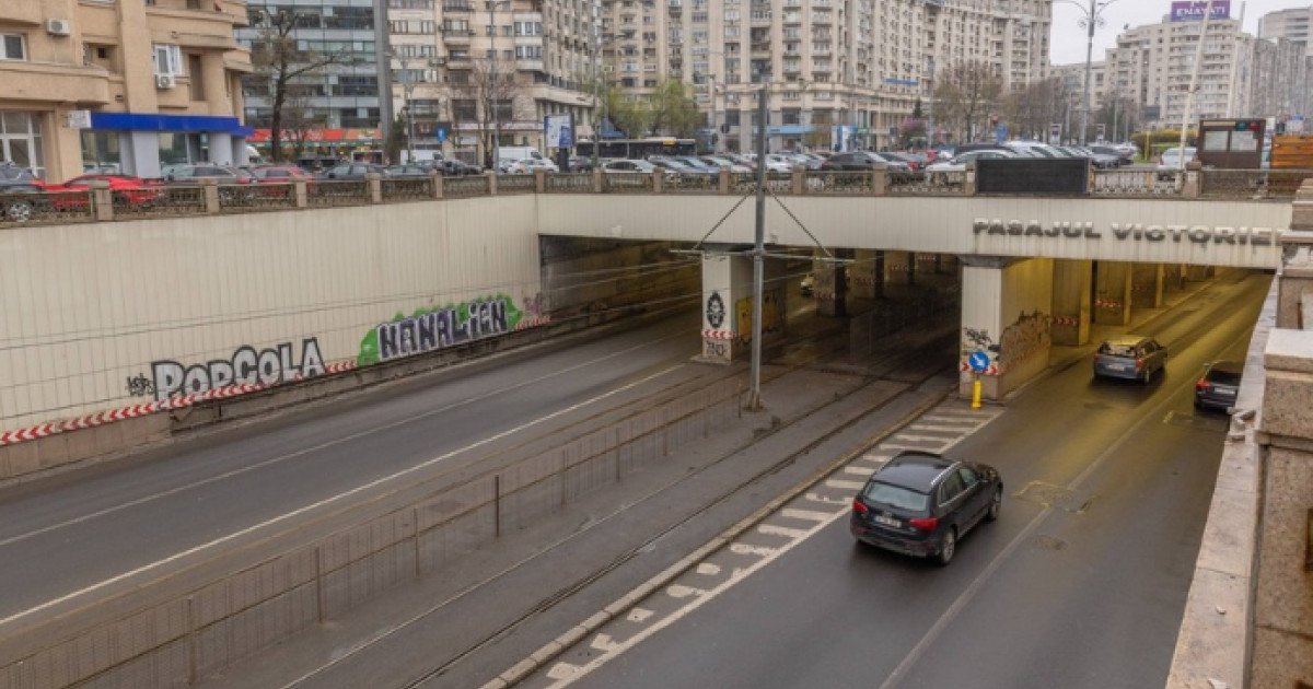 Primăria Municipiului București anunță demararea unui amplu proces de reabilitare a infrastructurii din centrul capitalei, începând cu Pasajul Victoriei