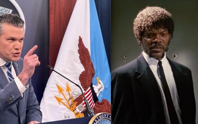 Hegseth, șef Pentagon, citează Biblie falsă din „Pulp Fiction”