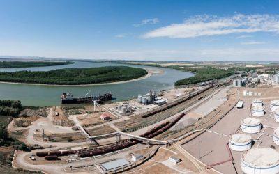 Giurgiulești, sub steagul României: Șerban promite autostradă și rute comerciale