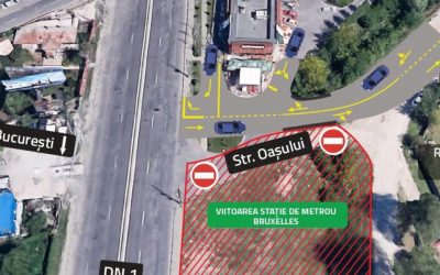 Restricții masive în București: Strada Oașului, blocată 18 luni pentru Magistrala 6