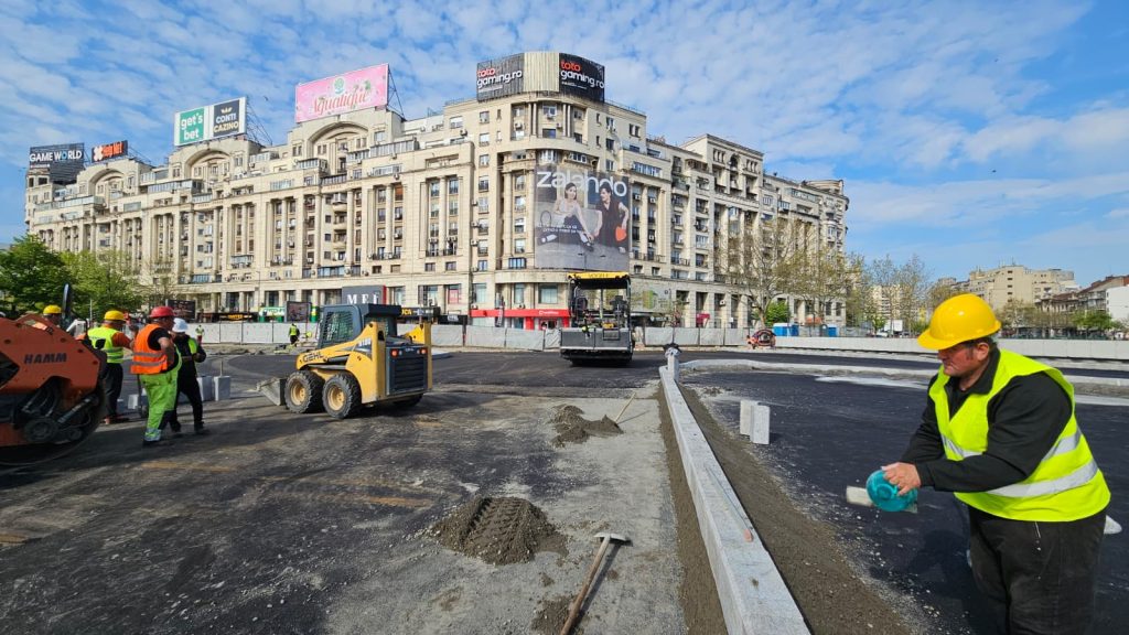 Lucrările de la Unirii, pe ultima sută de metri: Zona Hanului lui Manuc, readusă la viață