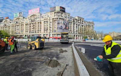 Lucrările de la Unirii, pe ultima sută de metri: Zona Hanului lui Manuc, readusă la viață