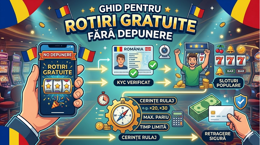 Ghid pentru rotiri gratuite fără depunere