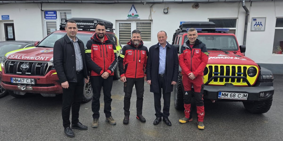 Maramureș: Salvamont deschide bază la Vișeu de Sus, scade timpii de intervenție