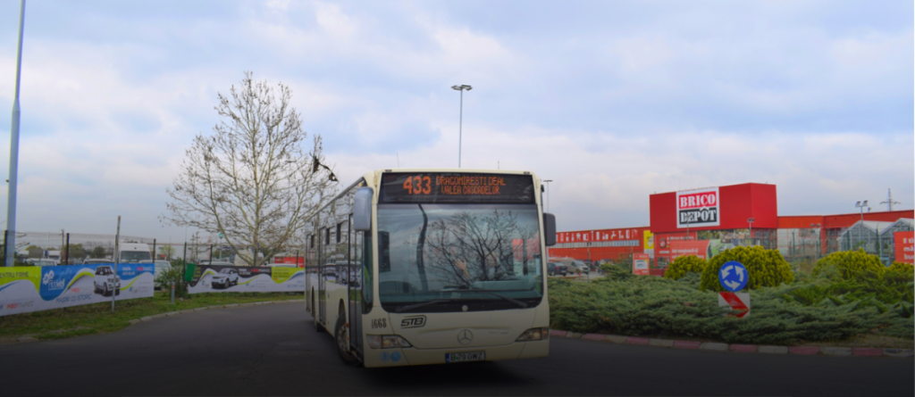 Autobuzele 429, 432 și 433 opresc în stația Șoseaua de Centură
