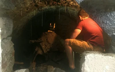 Bărbatul care a găsit „poarta către 1900” în timpul renovărilor