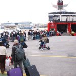 Last wave of Easter travelers swarm Attica ports
