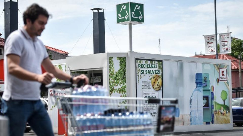 Un botoșănean a păcălit automatele de reciclare
