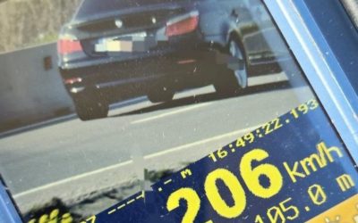 Șofer, record de viteză pe DN: Circula cu 206 km/h. Poliția trage semnalul de alarmă!