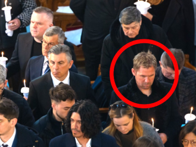 Apariție ȘOC la înmormântarea lui Mircea Lucescu: Cine era „străinul”?