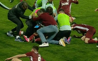 Pancu, furios pe finalul meciului! Ce gest neașteptat a făcut la Argeș – CFR Cluj