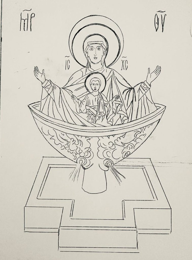 Maica Domnului, Izvorul Tămăduirilor: Credincioșii se roagă pentru sănătate