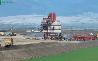 VIDEO Autostrada Unirii A8: Cum lucrează noul constructor român