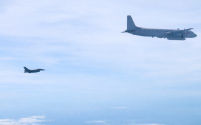 Piloții Români, acțiune spectaculoasă: Rusiei, interceptare lângă Lituania