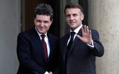 Nicușor Dan, la conferința Macron-Starmer pentru Strâmtoarea Ormuz