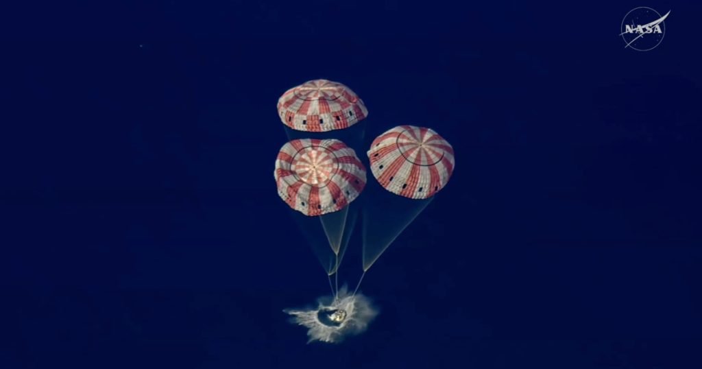 Orion a amerizat! Misiunea Artemis II, succes total în Pacific