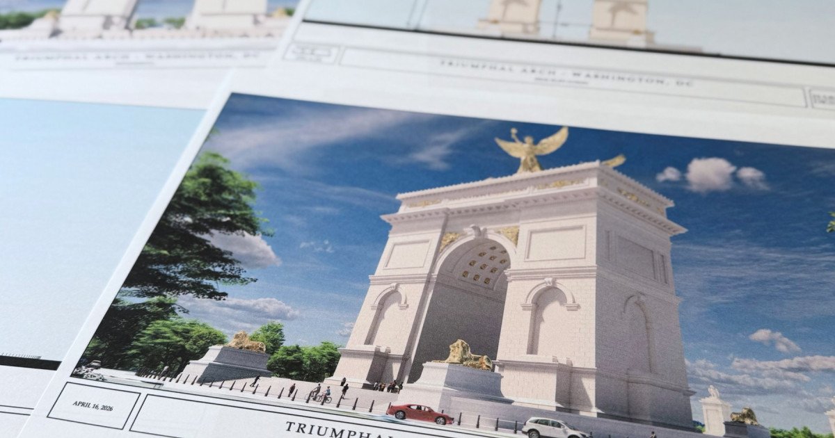 Arc de Trump la Washington: Monument uriaș, de 3 ori mai înalt decât cel din București!