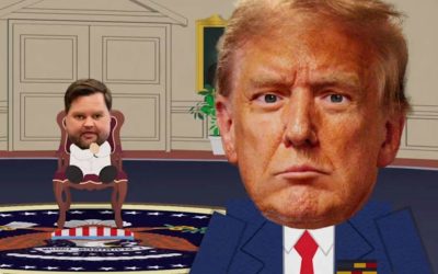 Trump, umilit de emisiunile TV după cearta cu „Iisus”: South Park, realitate