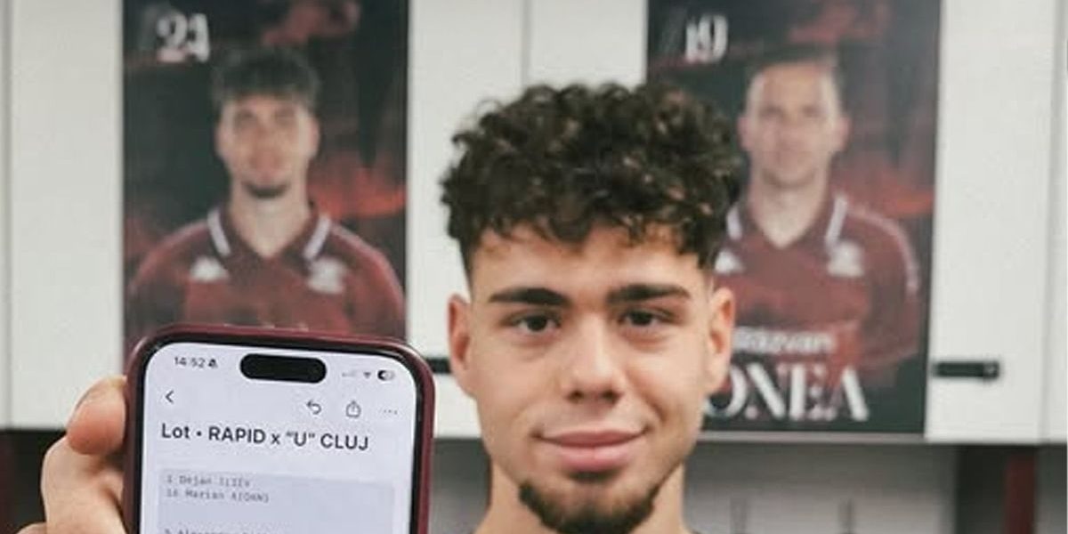 Accidentare la Rapid! Absență de ultim moment cu U Cluj + Modul inedit prin care giuleștenii au anunțat lotul pentru diseară