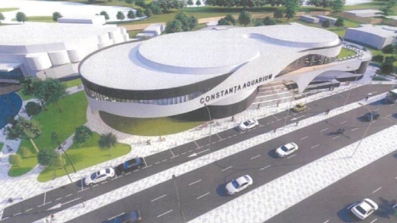 Constanța ULUIEȘTE: Acvariu GIGANT de 22 mil. € lângă Delfinariu, dedicat Mării Negre și Dunării