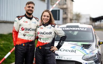 Alexandra Teslovan, 19 ani, uimește Europa: debut de senzație în raliuri