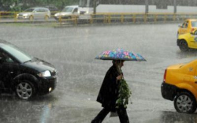 ANM: Alertă METEO de ploi torențiale, grindină șI vânt puternic în România