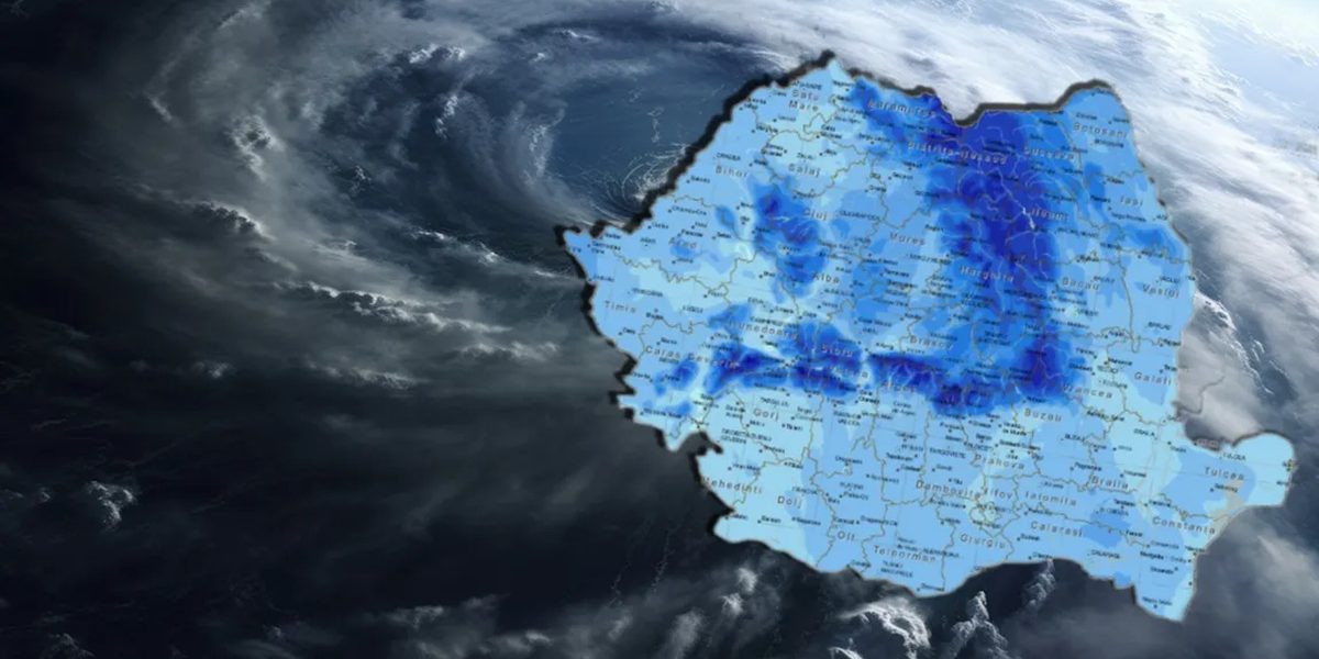 Vremea dă GOANA în România: Vortex polar, 20 de grade Celsius!