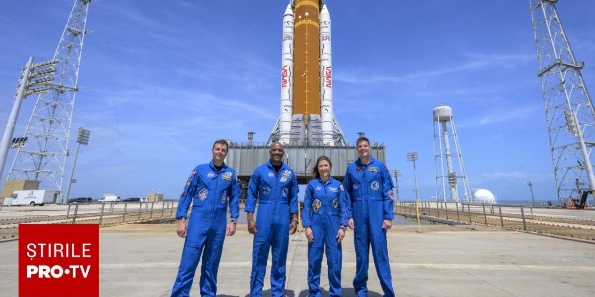 NASA lansează Artemis 2, primul zbor cu echipaj uman în jurul Lunii din 1972