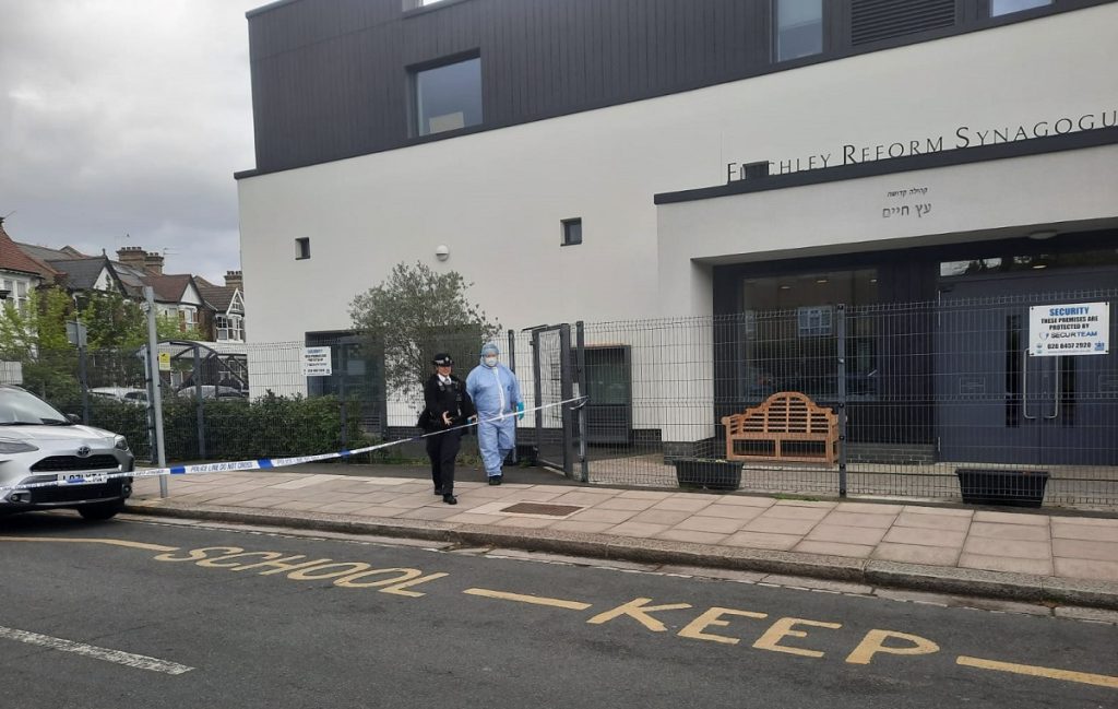 Noul atac antisemit la Londra: Sinagogă din nordul orașului, vizată