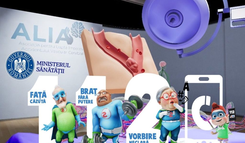 Ministerul Sănătății și ALIA, campanie AVC cu „Eroii FAST” pentru români