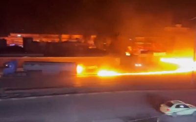 Șofer EROU în Siria: A condus cisterna în flăcări departe de oameni, salvând vieți