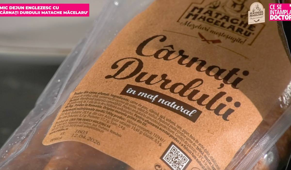 O masă consistentă inspirată din bucătăria britanică, cu un gust autentic, promite să cucerească papilele gustative ale românilor