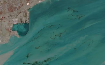 Catastrofa în GOLFUL PERSIC: Petele de petrol din război, văzute din spațiu